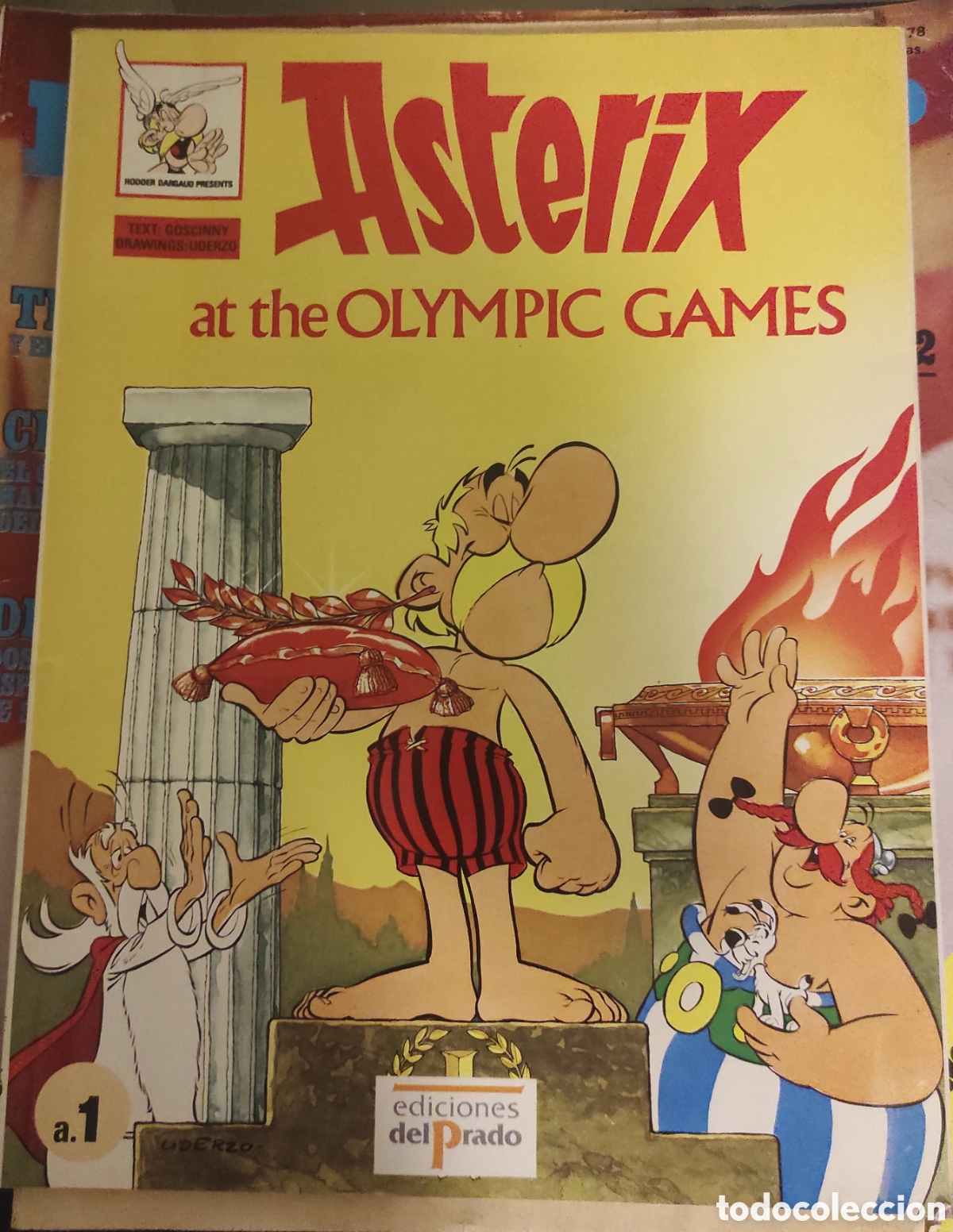 C&oacute;mics: AST&Eacute;RIX AT THE OLYMPICS GAMES. EDICIONES DEL PRADO. - Foto 1