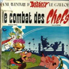 Cómics: ASTERIX - LE COMBAT DES CHEFS - DARGAUD 1966 - EDITION ORIGINALE E.O. - EN FRANCES - VER DESCRIPCION. Lote 376804679