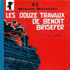 Cómics: BENOIT BRISEFER 3 - LES DOUZE TRAVAUX DE BENOIR BRISEFER - DUPUIS 1977. Lote 376969034