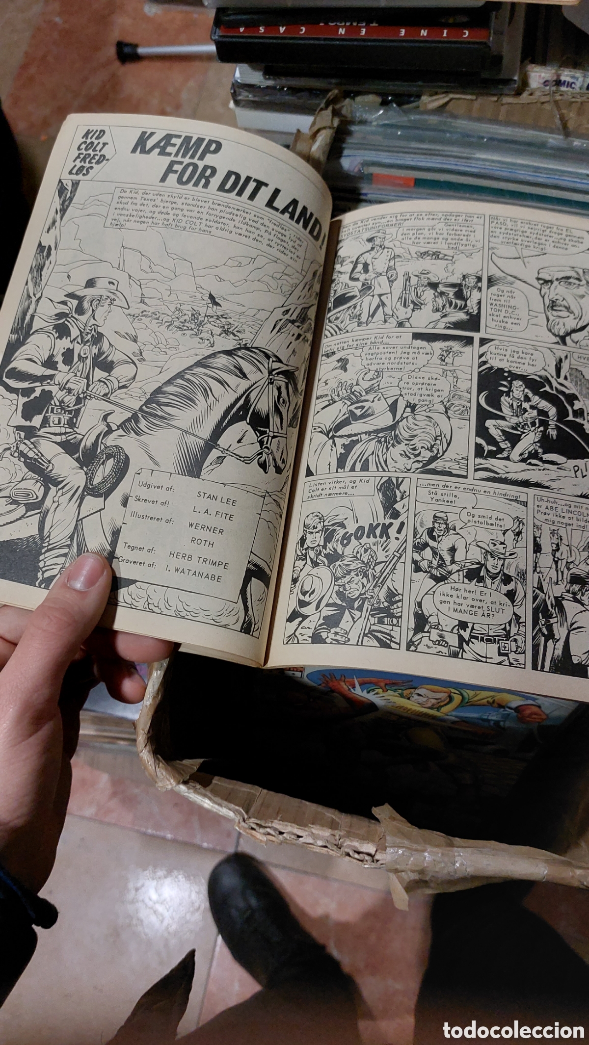 C&oacute;mics: Rawhide Kid (Stan Lee) Ud Over Kanten! - Foto 2