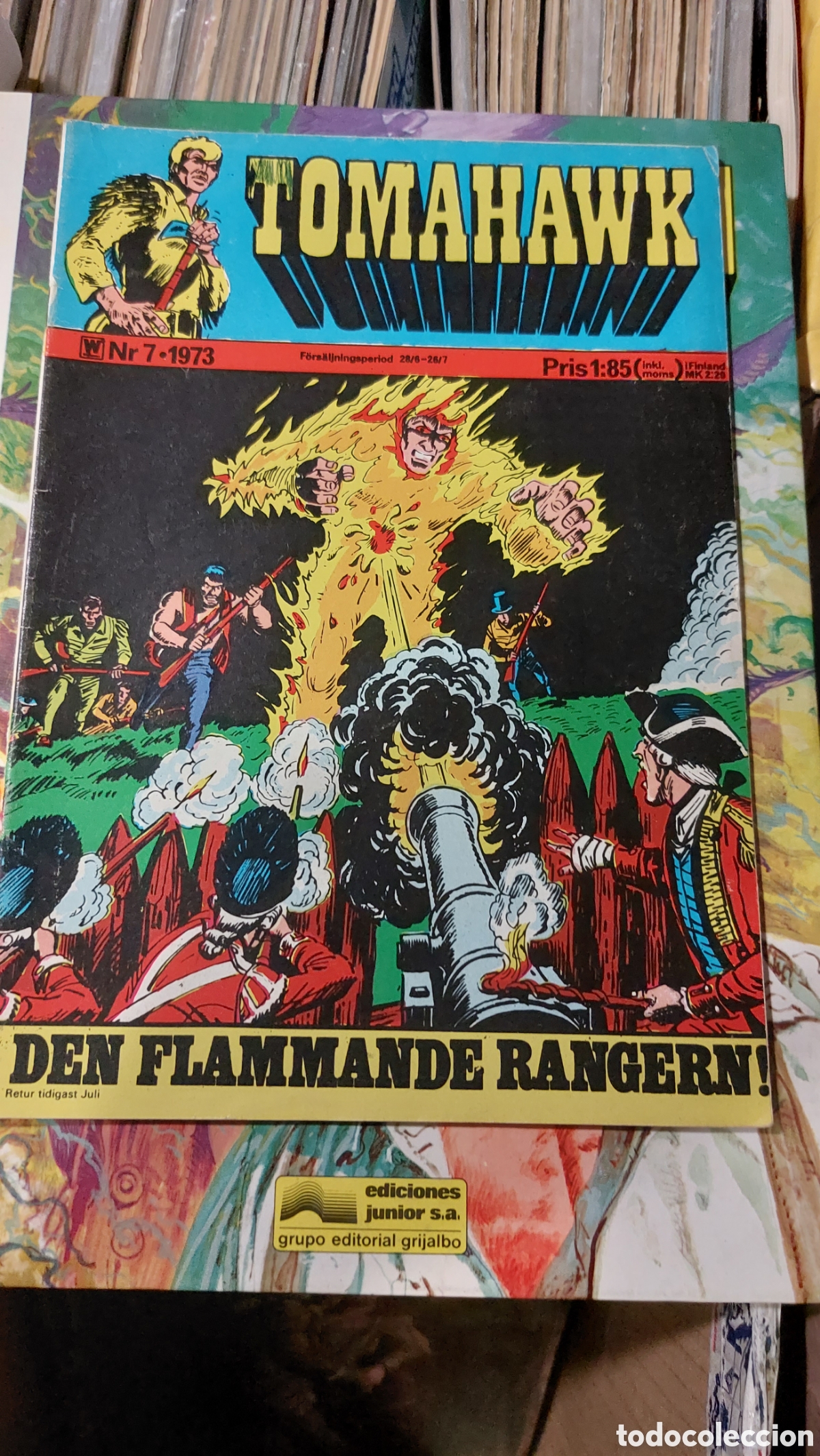 C&oacute;mics: Tomahawk: Den Flammande rangern! - Foto 1