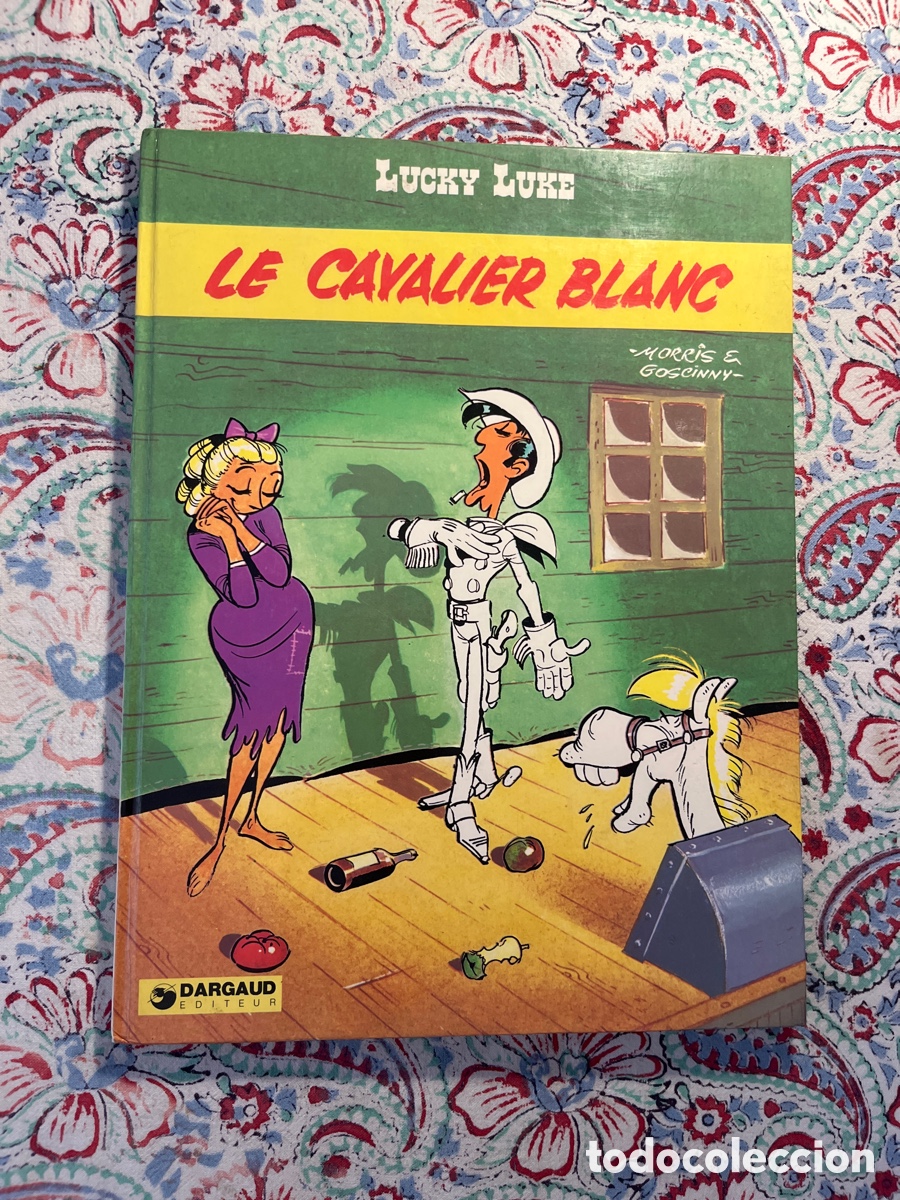 C&oacute;mics: LUCKY LUKE, LE CAVALIER BLANC, (EDITEUR DARGAUD) - Foto 1
