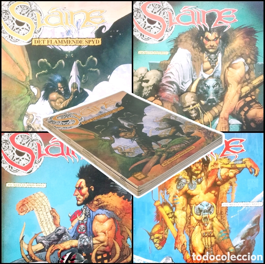 C&oacute;mics: Sl&aacute;ine (en DAN&Eacute;S, 4 tomos) - Foto 1