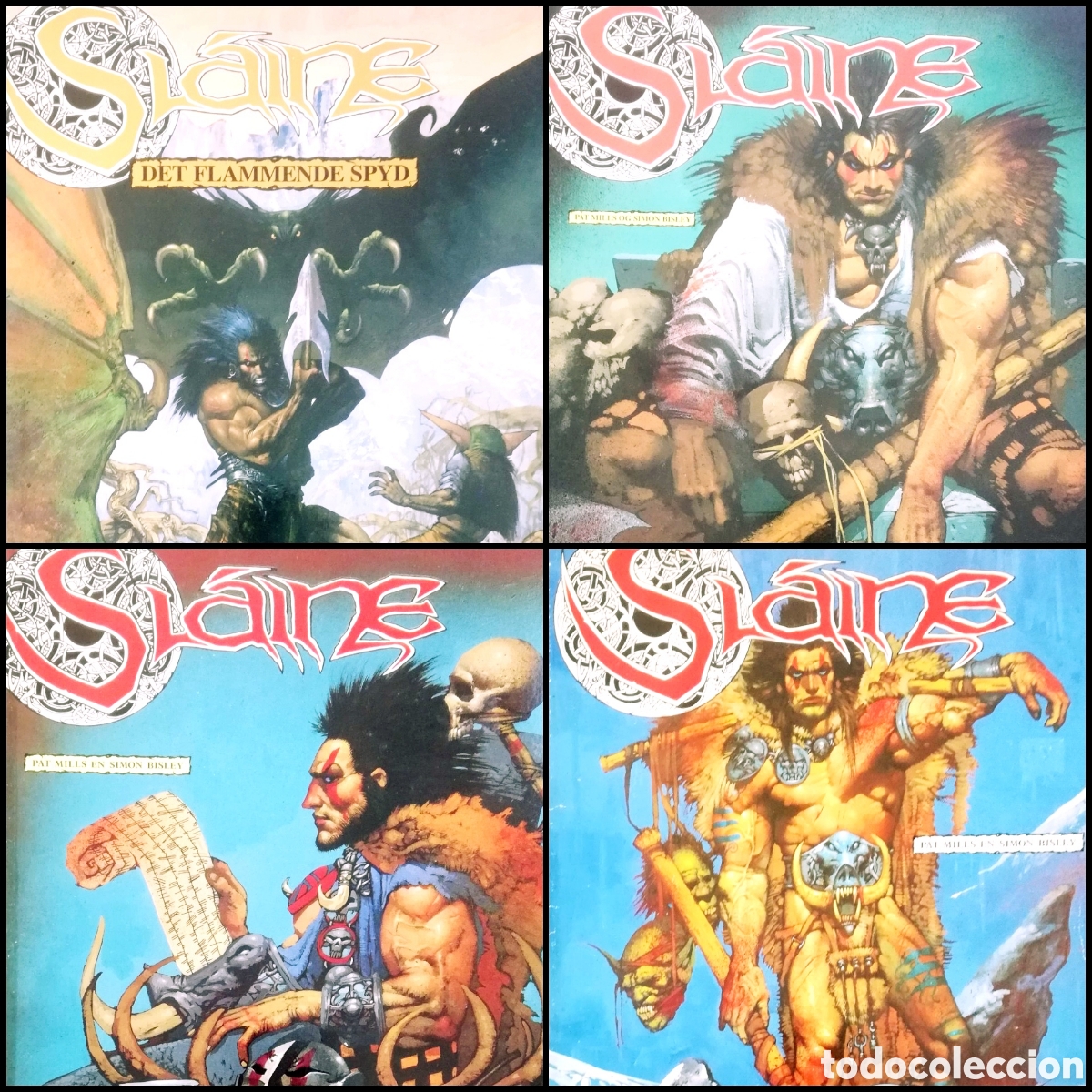 C&oacute;mics: Sl&aacute;ine (en DAN&Eacute;S, 4 tomos) - Foto 2
