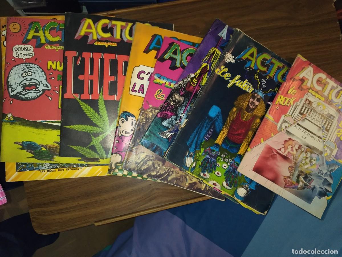 C&oacute;mics: Lote 8 Comics Actuel (en franc&eacute;s) - Foto 1