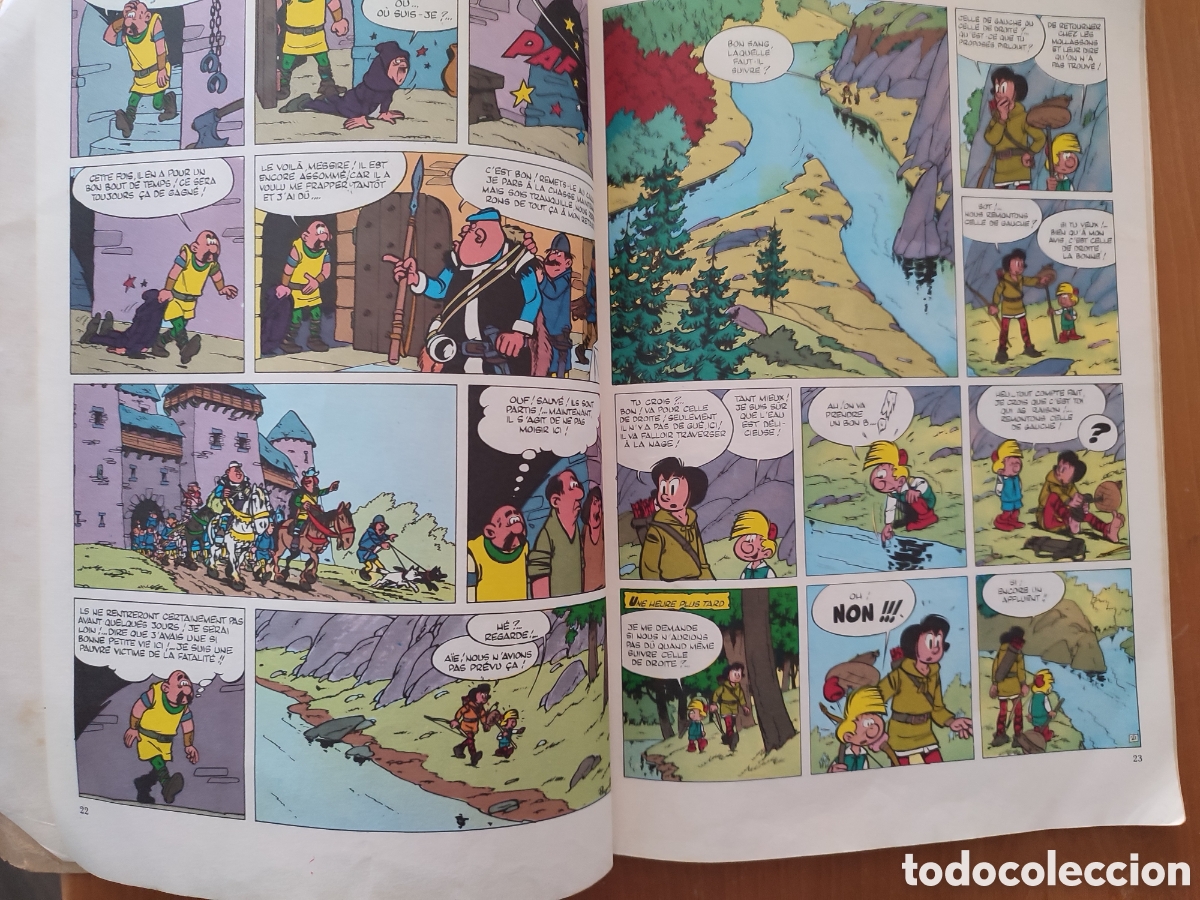 C&oacute;mics: Johan et Pirlout LA SOURCE DES DIEUX.1972 - Foto 6
