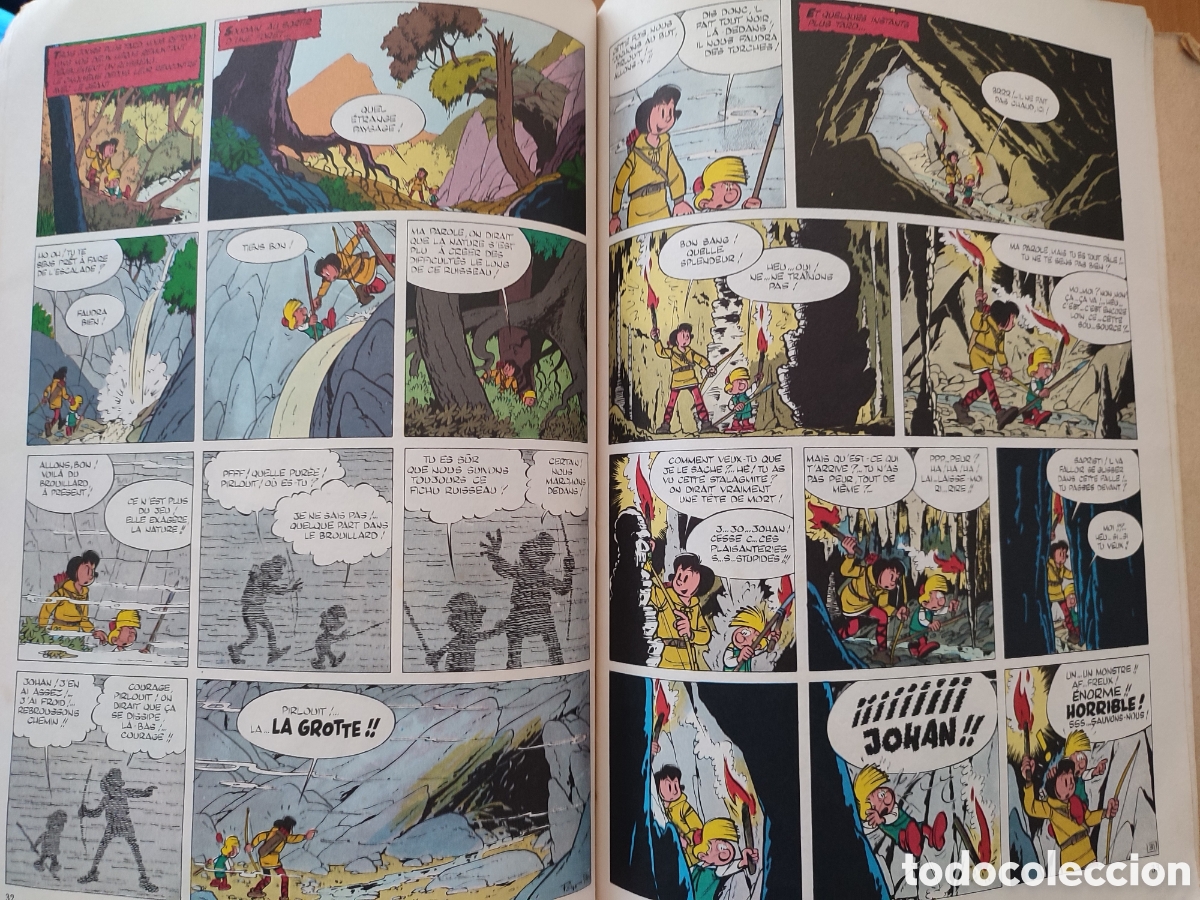 C&oacute;mics: Johan et Pirlout LA SOURCE DES DIEUX.1972 - Foto 7