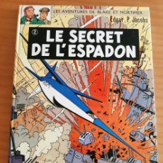 Cómics: LE SECRET DE L'ESPADON - 2 - EDGAR P. JACOBS - LOMBARD - AÑO 1982 - PERFECTO ESTADO. Lote 397382164