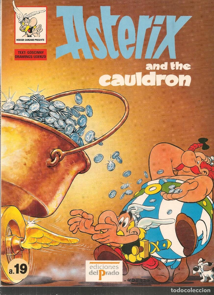 C&oacute;mics: ASTERIX AND THE CAULDRON. a.19. INGL&Eacute;S. EDICIONES EL PRADO. (B/62) - Foto 1