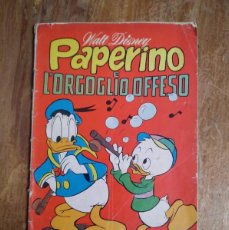 Cómics: WALT DISNEY PAPERINO L'ORGOGLIO OFFESO PATO DONALD CÓMIC EN ITALIANO. Lote 400995104