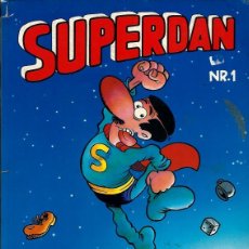 Cómics: JAN - SUPERDAN - AVENTURAS DE SUPER LOPEZ SUPERLOPEZ EN LENGUA DANESA - INTERPRESSE 1983 1ª EDICION. Lote 401360244