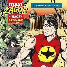 Cómics: IL VENDICATORE NERO. MAXI ZAGOR Nº 13. 2010. EN ITALIANO.. Lote 402484844