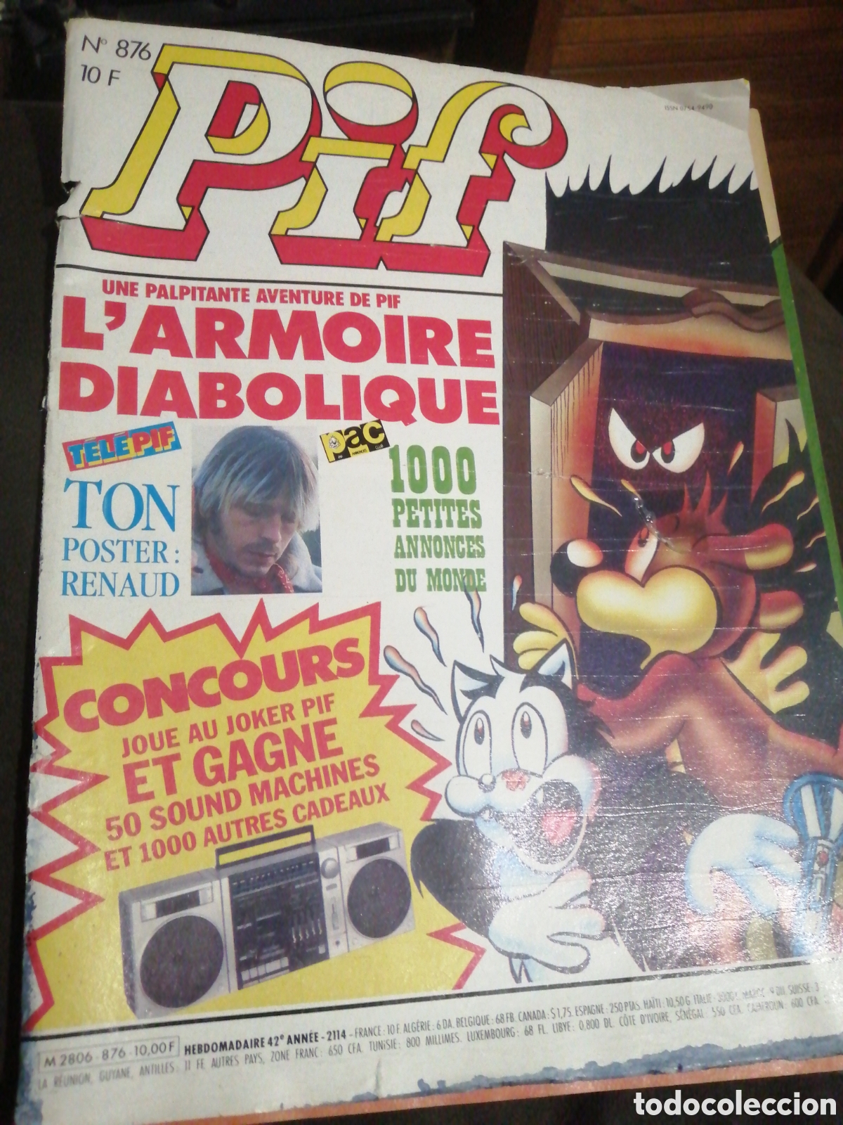 C&oacute;mics: C&Oacute;MIC PIF, N. 876,10 F - Foto 1