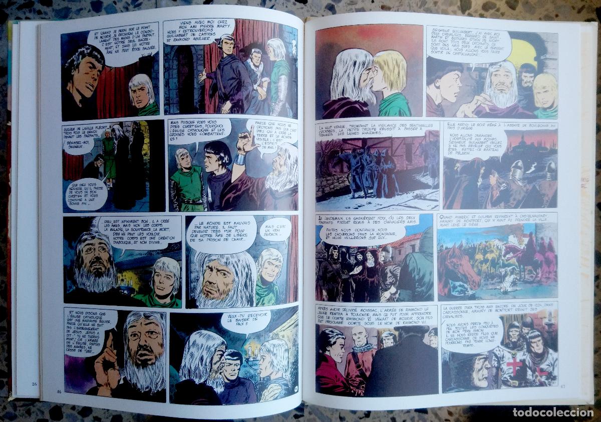 C&oacute;mics: AYMERIC ET LES CATHARES - ROQUEBERT/FORTON - Foto 6