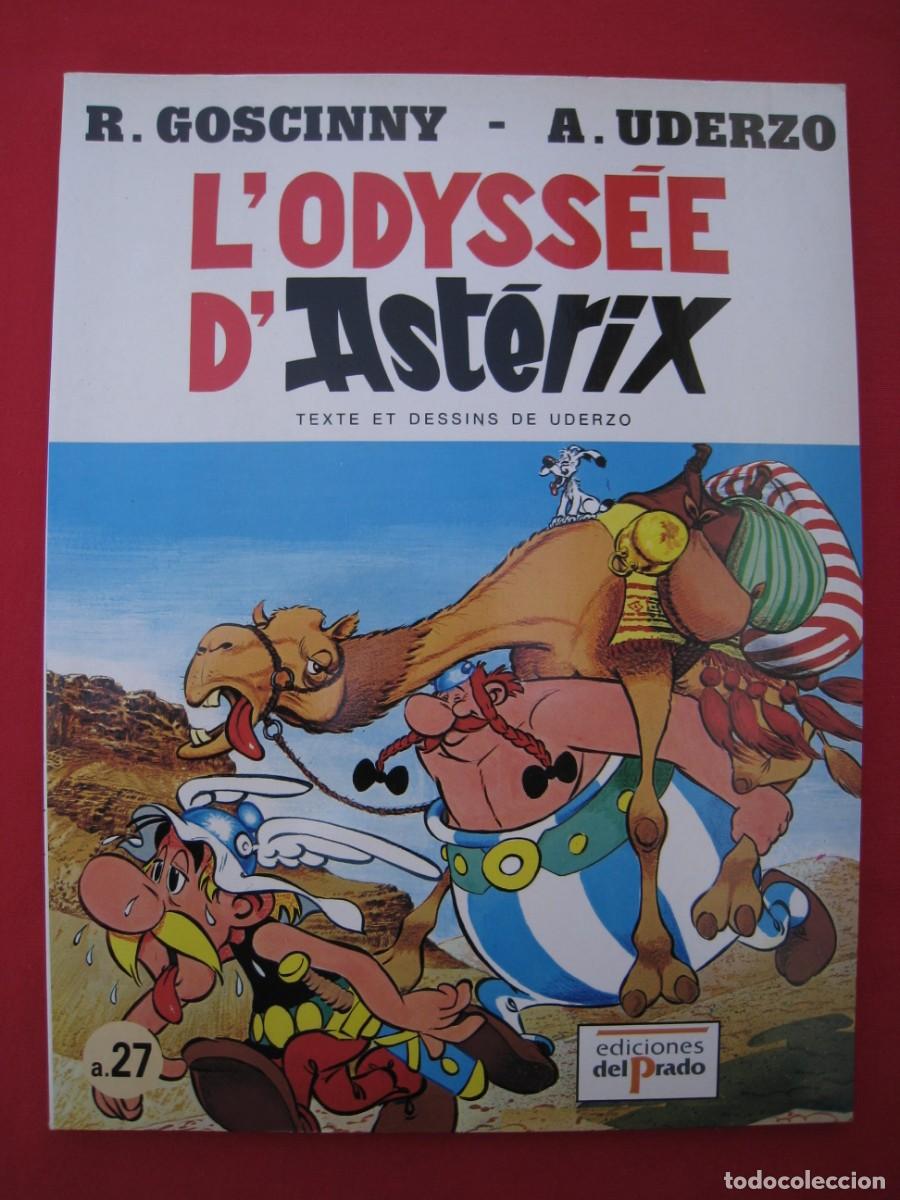 C&oacute;mics: L&acute;ODYSSEE D&acute;ASTERIX - EDICIONES DEL PRADO - EN FRANCES. - Foto 1