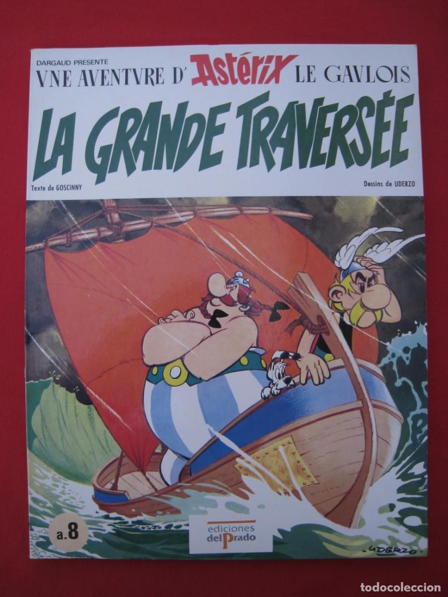 C&oacute;mics: ASTERIX - LA GRANDE TRAVERSEE - EDICIONES DEL PRADO - EN FRANCES. - Foto 1