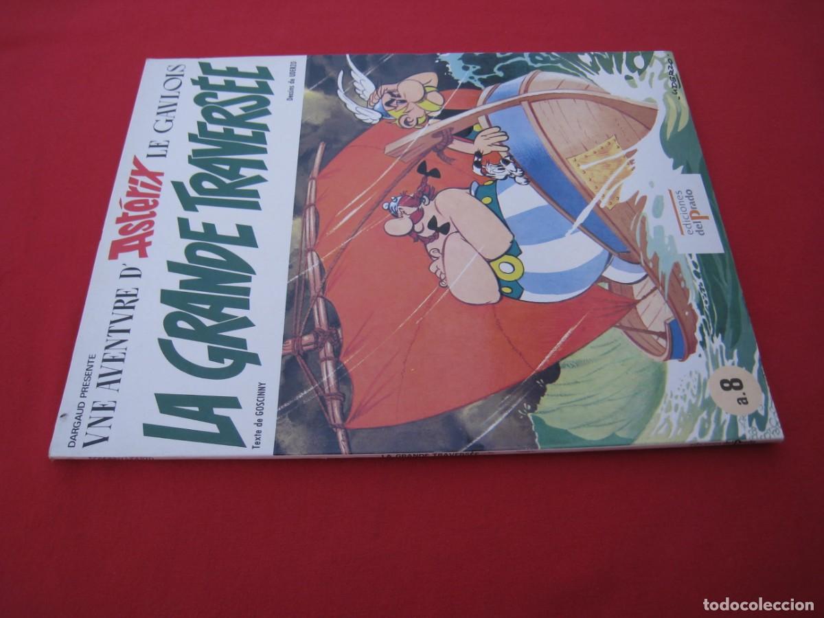 C&oacute;mics: ASTERIX - LA GRANDE TRAVERSEE - EDICIONES DEL PRADO - EN FRANCES. - Foto 2