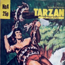 Cómics: TARZAN OF THE APES, NO. 4 / EDGAR RICE BURROUGHT. LONDON : WILLIAMS PUBLISHING, 1973.