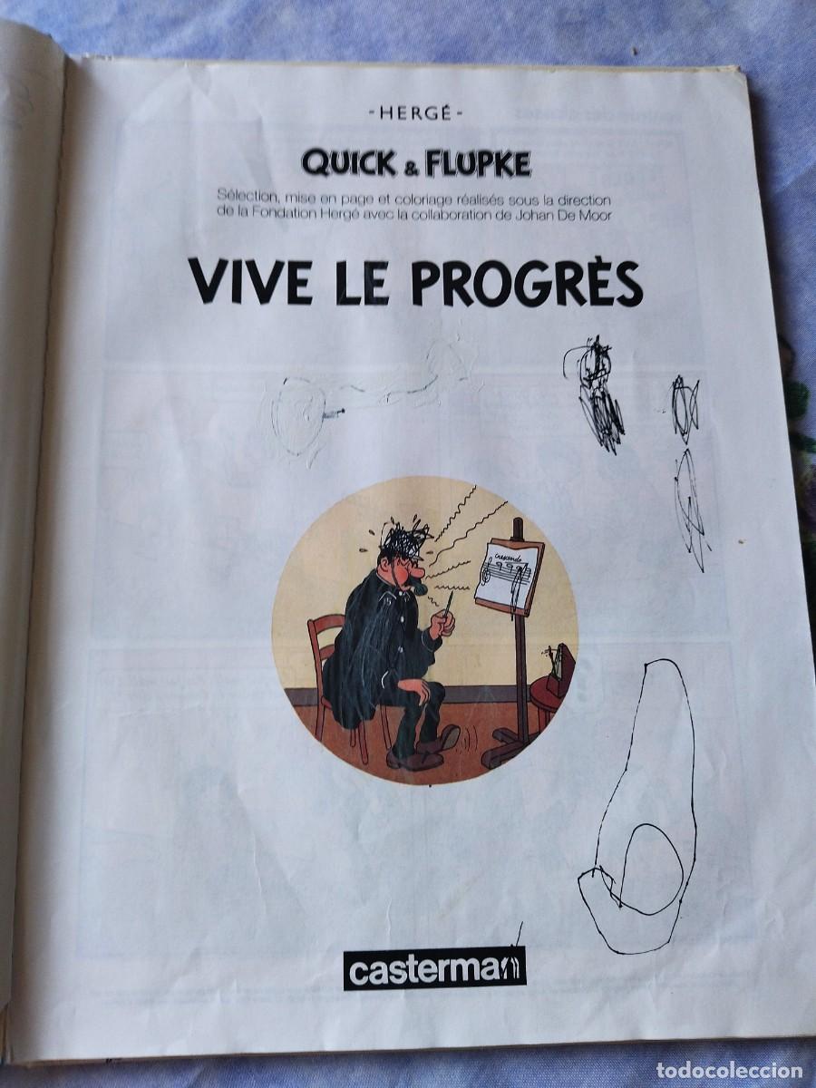 C&oacute;mics: Vive le progr&egrave;s quick flupke Tapa dura &ndash; 1987 - Foto 3