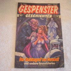 Cómics: GESPENSTER , GESCHICHTEN N.1023 , ED. BASTEI, COMIC DE TERROR EN HOLANDES.