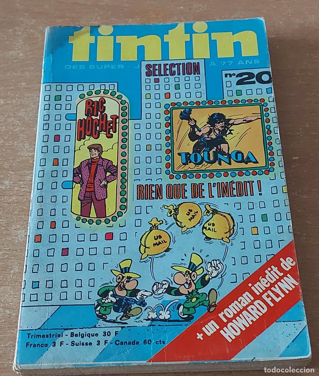 C&oacute;mics: COMIC TINTIN SELECTION 20 EN FRANCES A&Ntilde;O 1973 - Foto 1