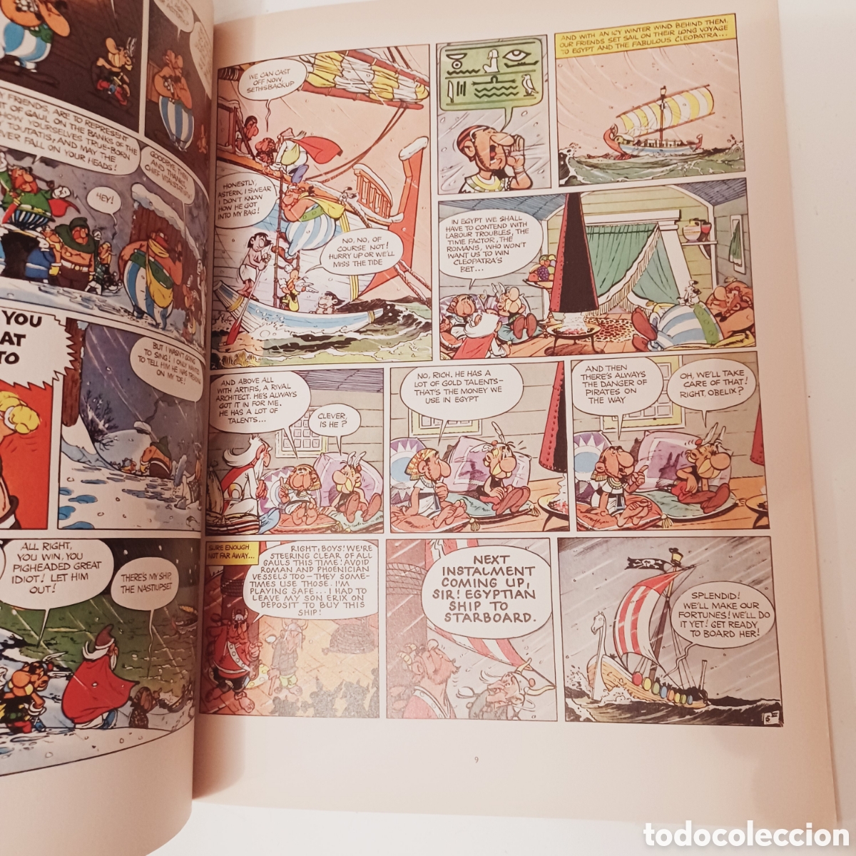 C&oacute;mics: C&oacute;mic en ingl&eacute;s Study C&oacute;mics N &deg; 3 Asterix and Cleopatra Delprado completo - Foto 8