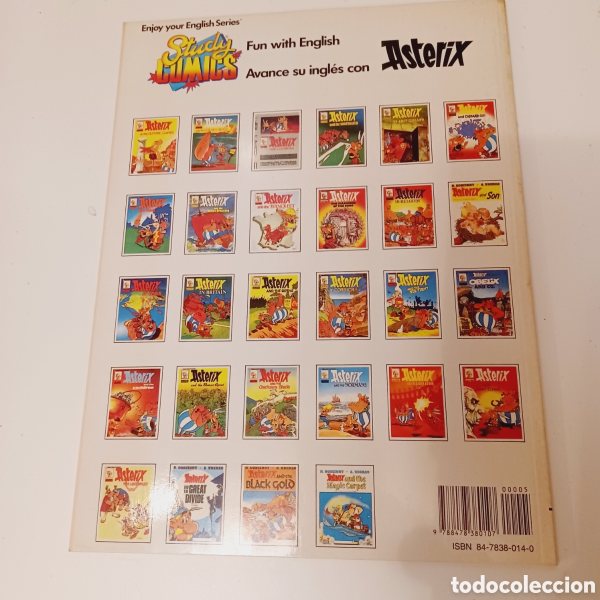 C&oacute;mics: C&oacute;mic en ingl&eacute;s Study C&oacute;mics N &deg; 3 Asterix and Cleopatra Delprado completo - Foto 2