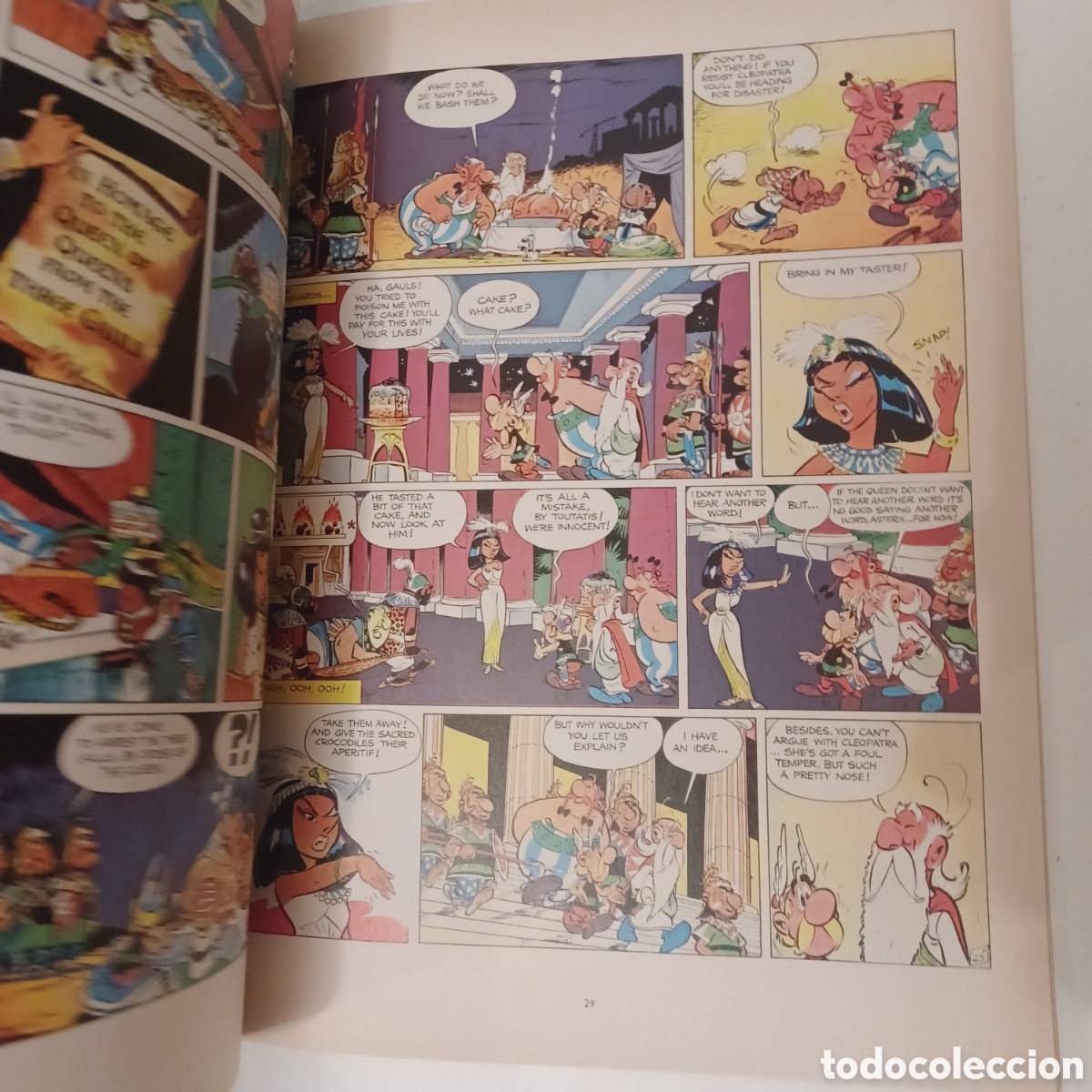 C&oacute;mics: C&oacute;mic en ingl&eacute;s Study C&oacute;mics N &deg; 3 Asterix and Cleopatra Delprado completo - Foto 9