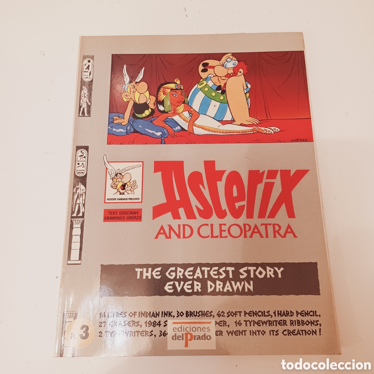 C&oacute;mics: C&oacute;mic en ingl&eacute;s Study C&oacute;mics N &deg; 3 Asterix and Cleopatra Delprado completo - Foto 1