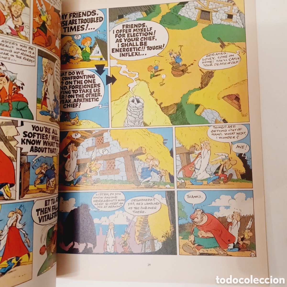 C&oacute;mics: C&oacute;mic en ingl&eacute;s Study C&oacute;mics N&deg; 6 Asterix and Caesars Gift Delprado completo - Foto 6