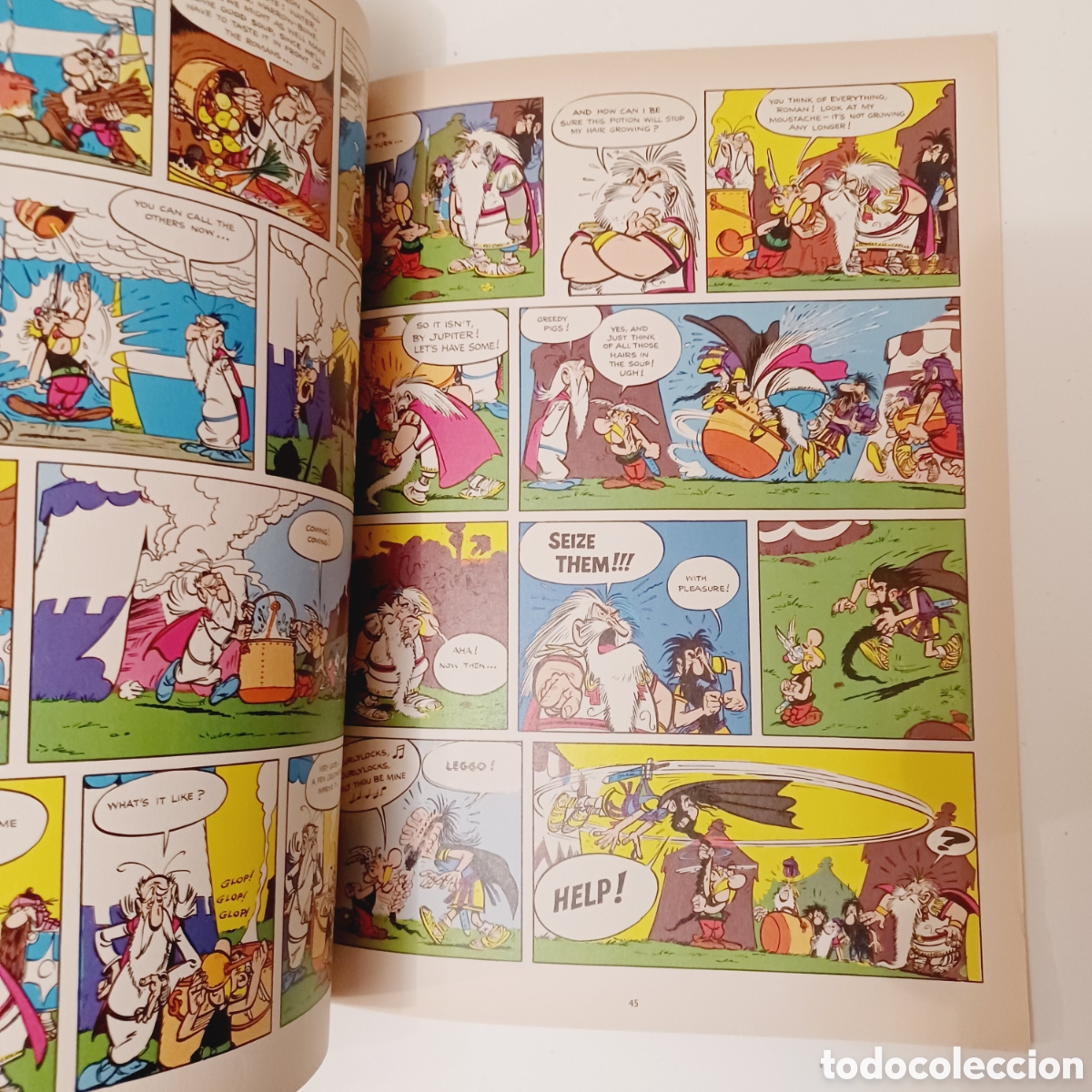 C&oacute;mics: C&oacute;mic en ingl&eacute;s Study C&oacute;mics N &deg; 7 Asterix the Gaul Delprado completo - Foto 7