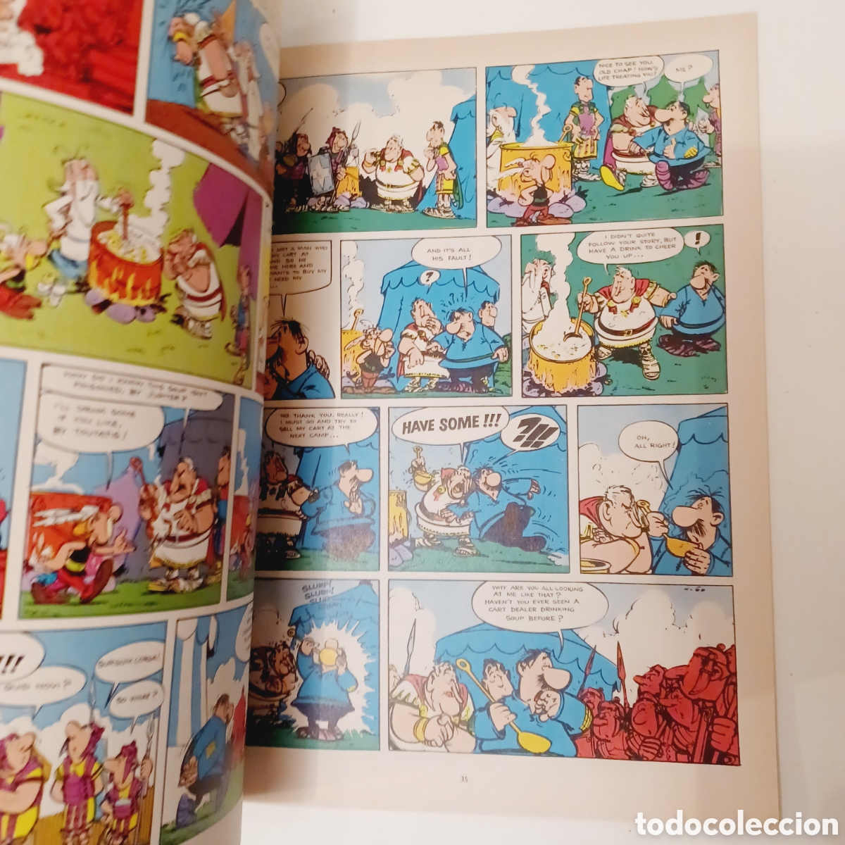 C&oacute;mics: C&oacute;mic en ingl&eacute;s Study C&oacute;mics N &deg; 7 Asterix the Gaul Delprado completo - Foto 8