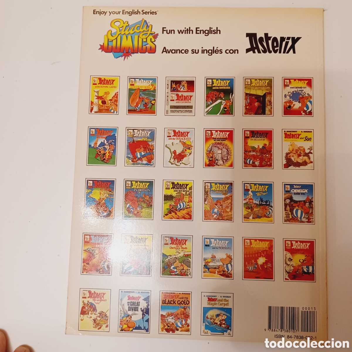 C&oacute;mics: C&oacute;mic en ingl&eacute;s Study C&oacute;mics N &deg; 7 Asterix the Gaul Delprado completo - Foto 2