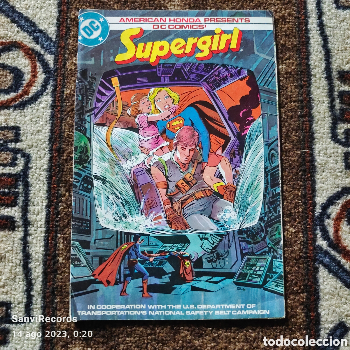 C&oacute;mics: AMERICAN HONDA PRESENTS, DC SUPERGIL - Foto 1
