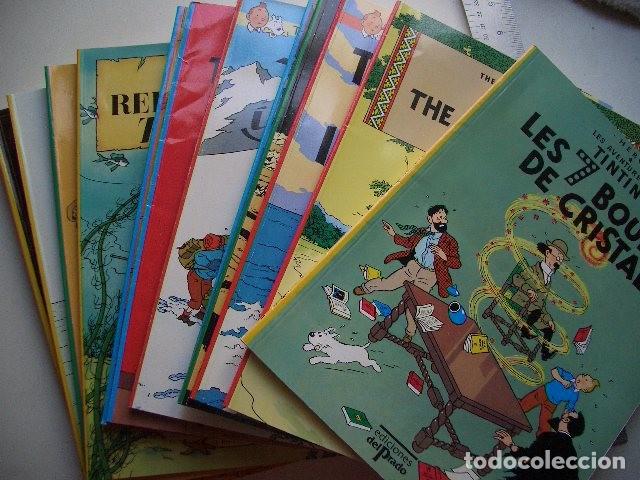 C&oacute;mics: Tintin lote en Ingl&eacute;s 12 comics. Ediciones el Prado - Foto 3