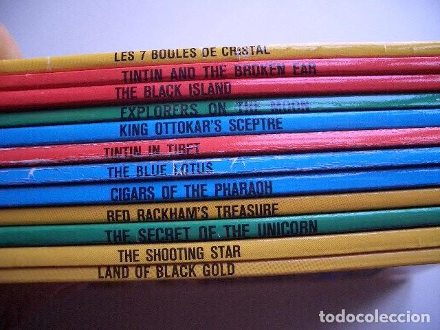 C&oacute;mics: Tintin lote en Ingl&eacute;s 12 comics. Ediciones el Prado - Foto 4
