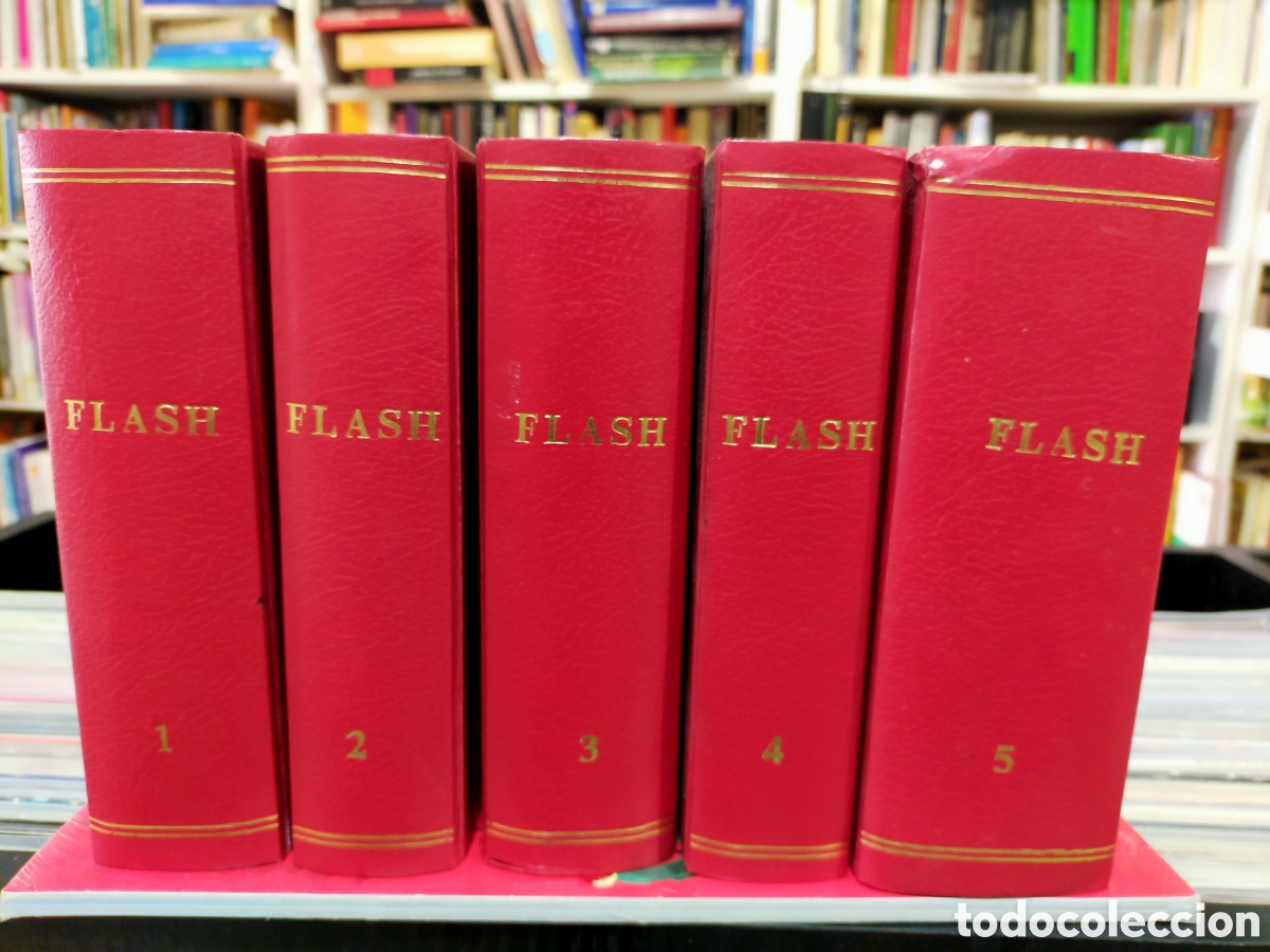 C&oacute;mics: FLASH - COLLECTION COSMOS - 5 TOMOS - EN FRANC&Eacute;S - SUPERH&Eacute;ROE - Foto 2