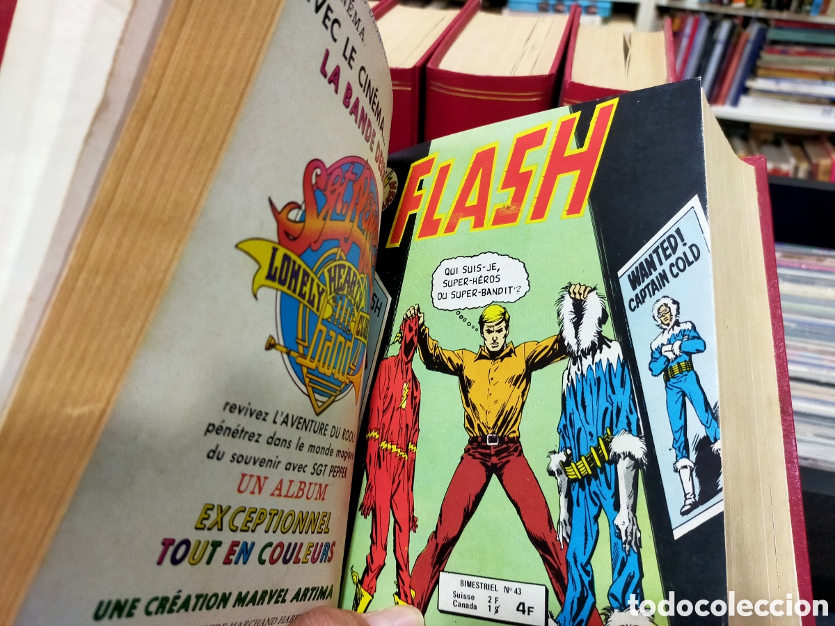 C&oacute;mics: FLASH - COLLECTION COSMOS - 5 TOMOS - EN FRANC&Eacute;S - SUPERH&Eacute;ROE - Foto 6