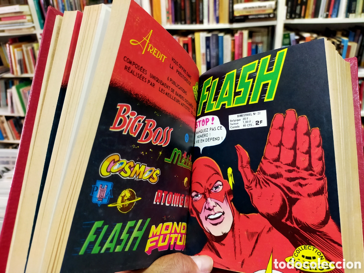 C&oacute;mics: FLASH - COLLECTION COSMOS - 5 TOMOS - EN FRANC&Eacute;S - SUPERH&Eacute;ROE - Foto 1
