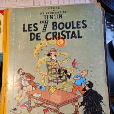 Cómics: TINTIN PRIMERA EDICIÓN EN FRANCÉS LES 7 BOULES DE CRISTAL 1948