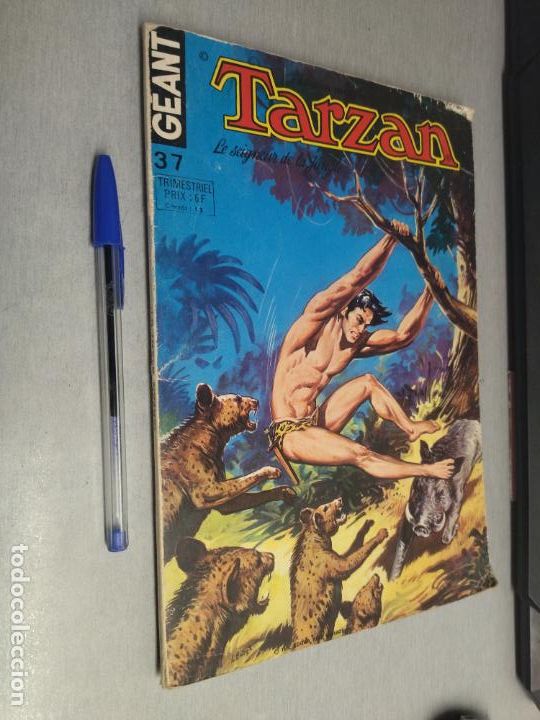 C&oacute;mics: TARZ&Aacute;N GEANT N&ordm; 37 / EDICI&Oacute;N EN FRANC&Eacute;S - SAGEDITION - Foto 1