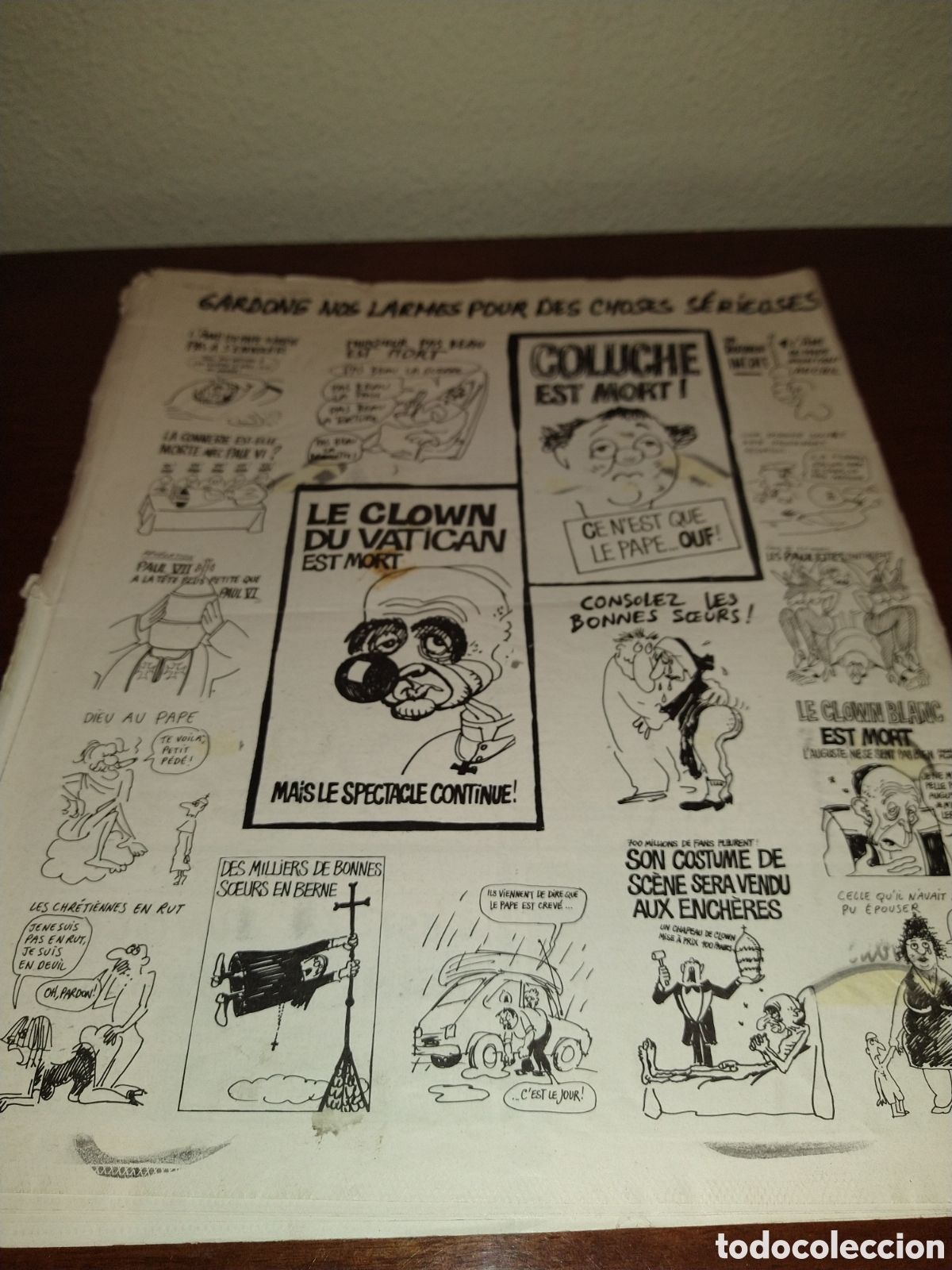 C&oacute;mics: Charlie hebdo 404 a&ntilde;o 1978 - Foto 3