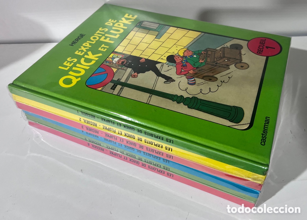 C&oacute;mics: LES EXPLOITS DE QUICK ET FLUPKE, 6 EJEMPLARES, (CASTERMAN), NUEVA!!! - Foto 2