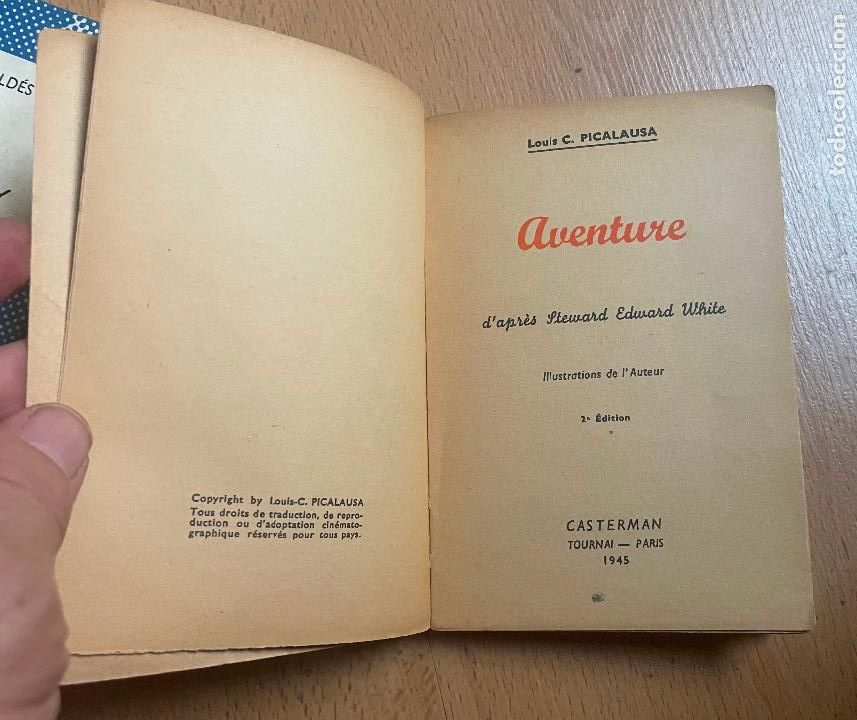 C&oacute;mics: AVENTURE, Louis C. Picalausa, Casterman - Foto 4