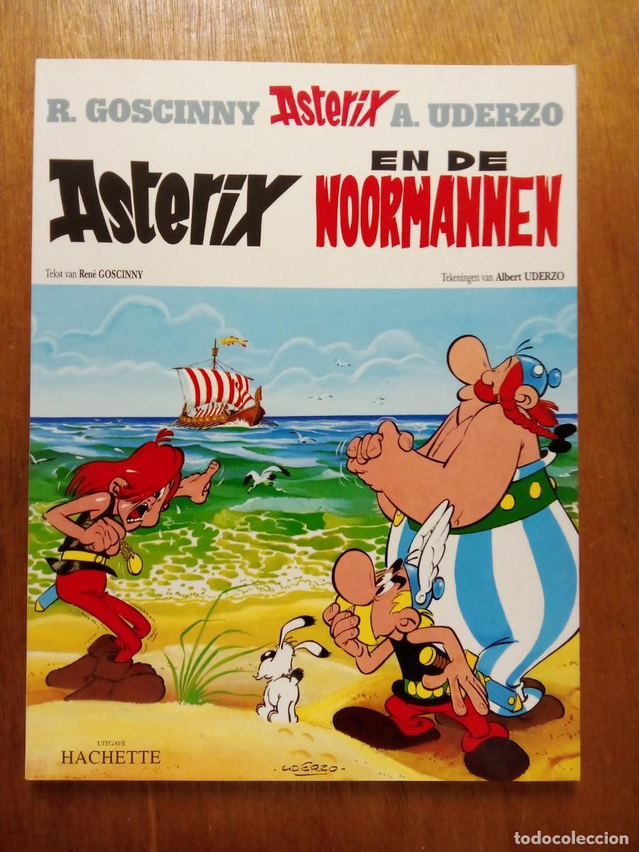 Comics: ASTERIX EN DE NOORMANNEN, EN IDIOMA NEERLANDES, HOLANDES, FLAMENCO