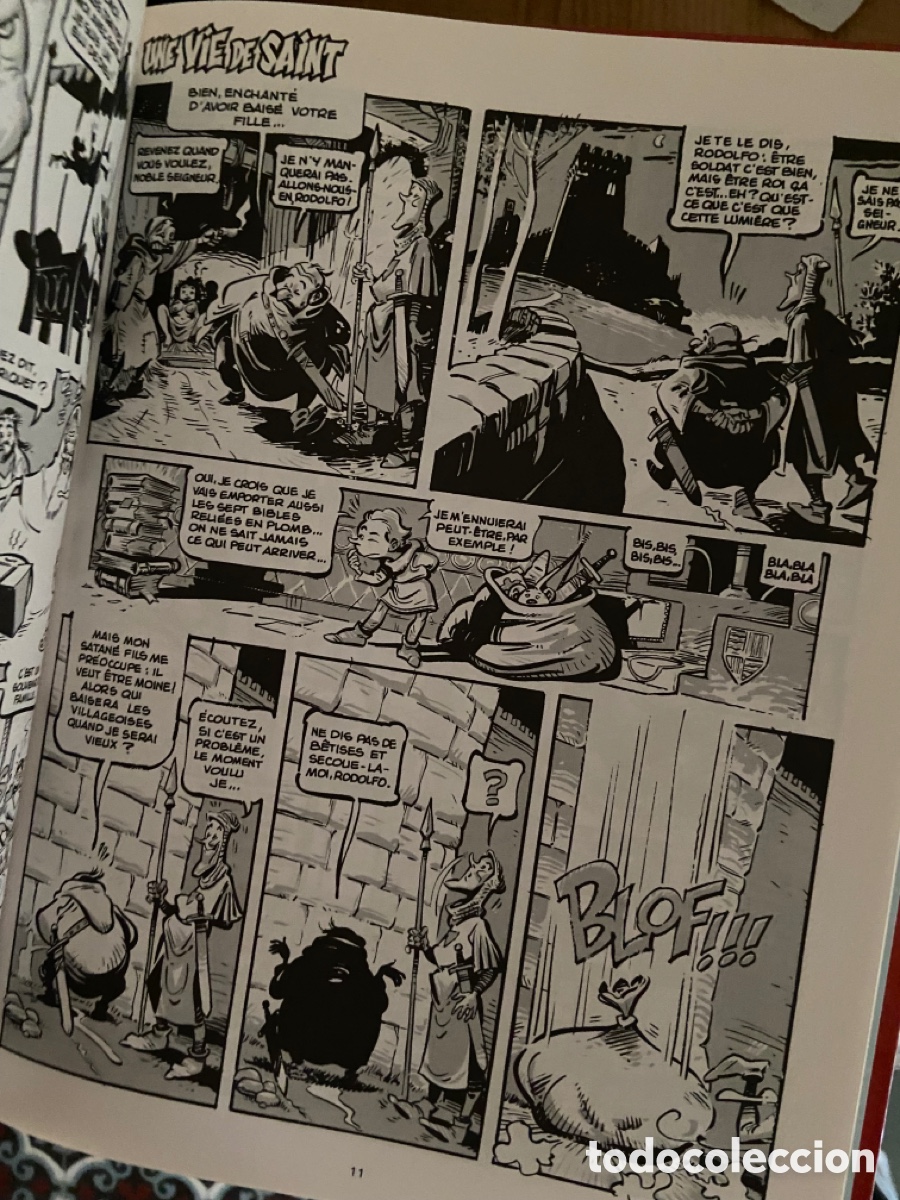 C&oacute;mics: Comic6 Bd une vie de saint, fluide glacial, fontdevila et lopez - Foto 2