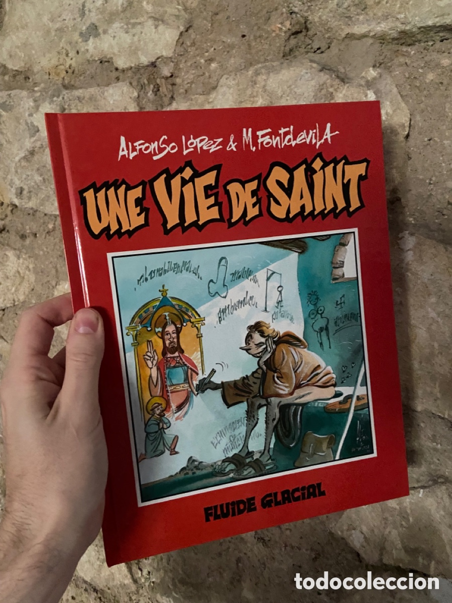 C&oacute;mics: Comic6 Bd une vie de saint, fluide glacial, fontdevila et lopez - Foto 1