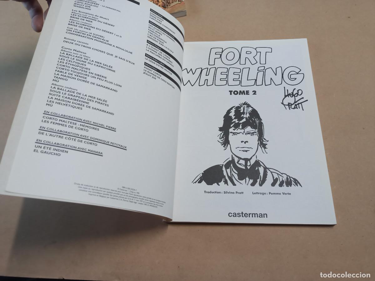C&oacute;mics: FORT WHEELING - HUGO PRATT - 2 TOMES - EN FRANC&Eacute;S - Foto 5
