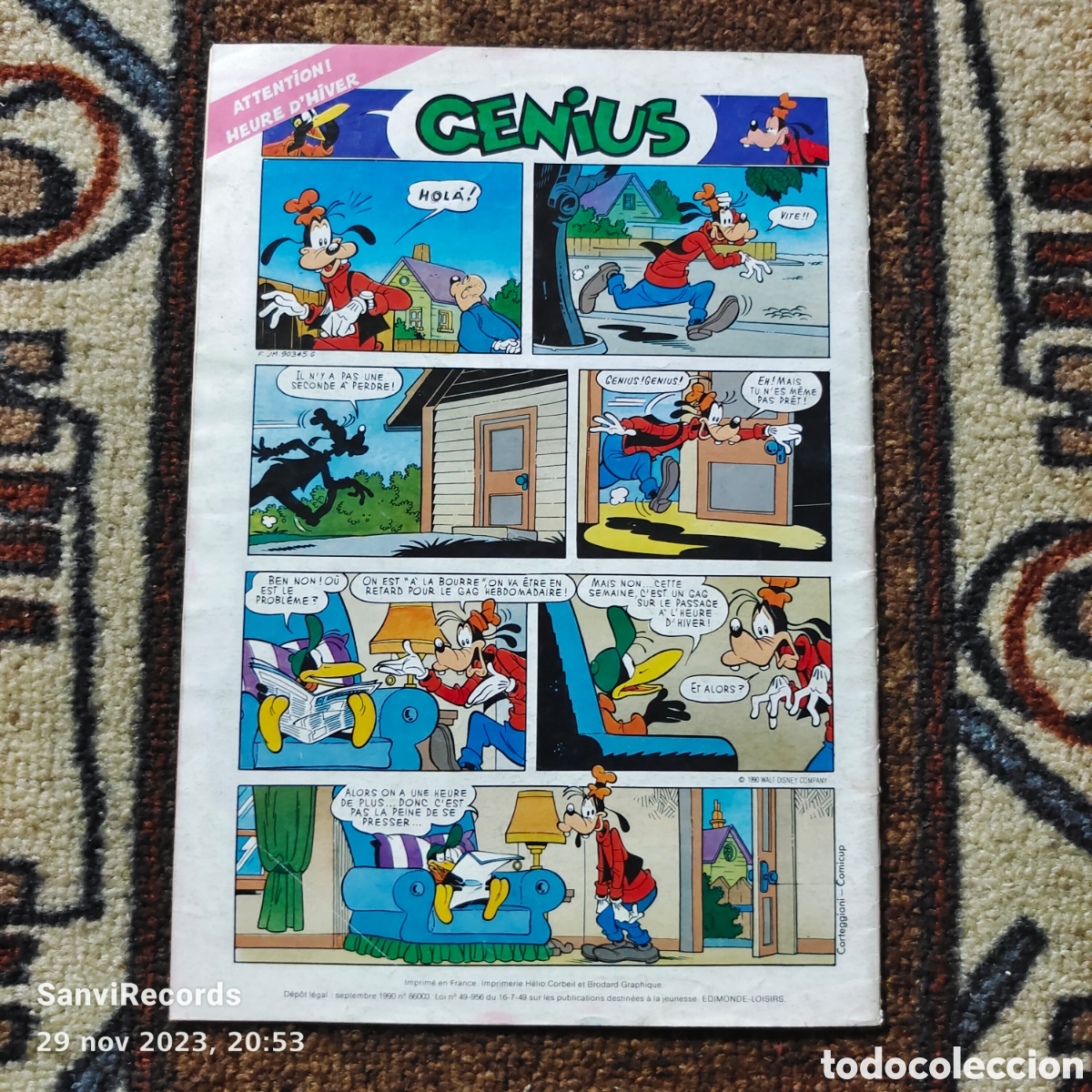 C&oacute;mics: LE JOURNAL DE MICKEY N&deg; 1959 (1997) - Foto 2