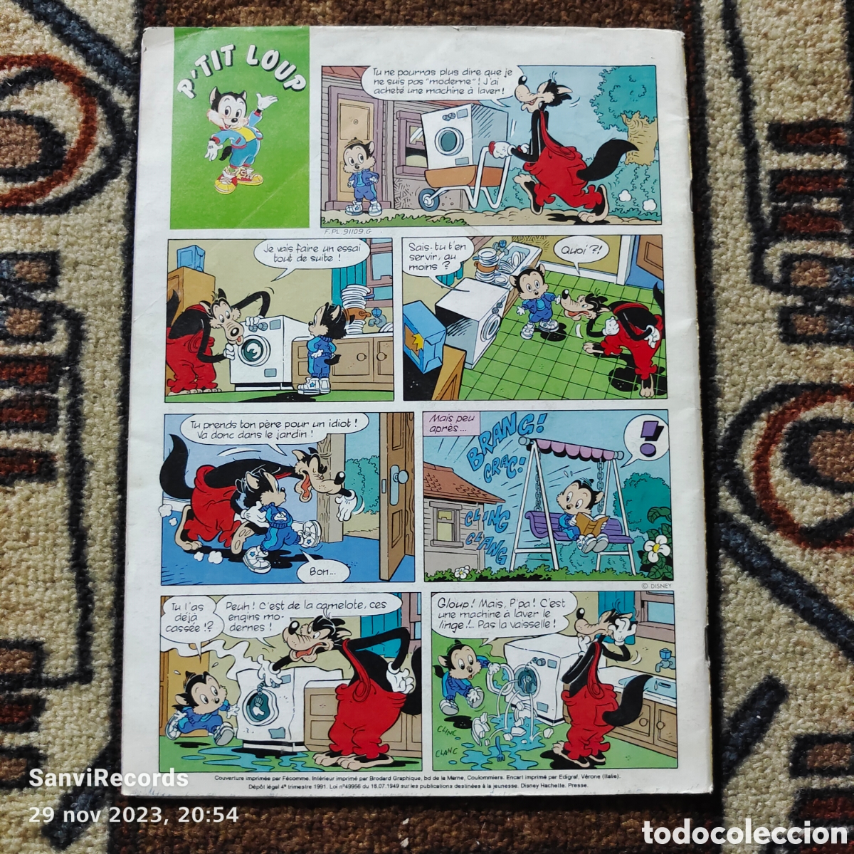C&oacute;mics: PTIT LOUP N&deg; 1443 - Foto 2